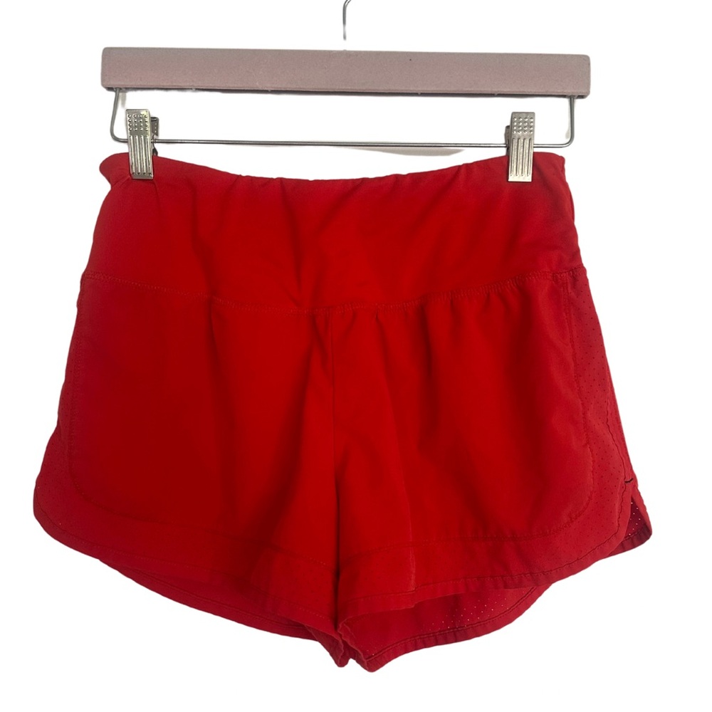 Champion Red Athletic Running Shorts -‎ M - EUC